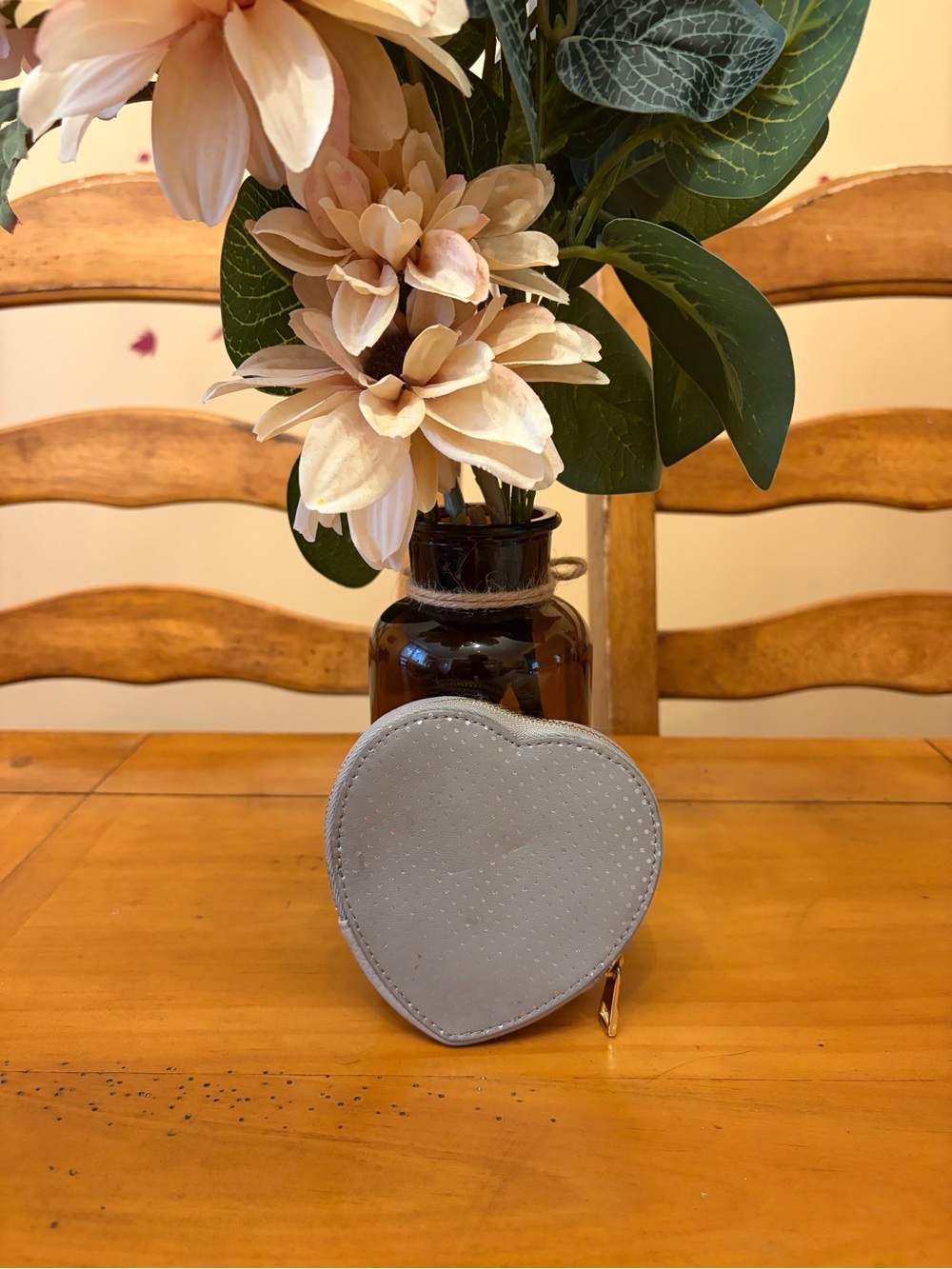 Fossil Heart Coin Purse
